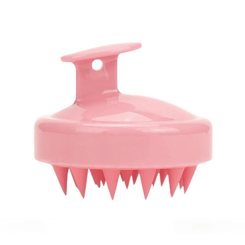 Silicone Scalp Massage Brush – Shampoo & Hair Washing Comb