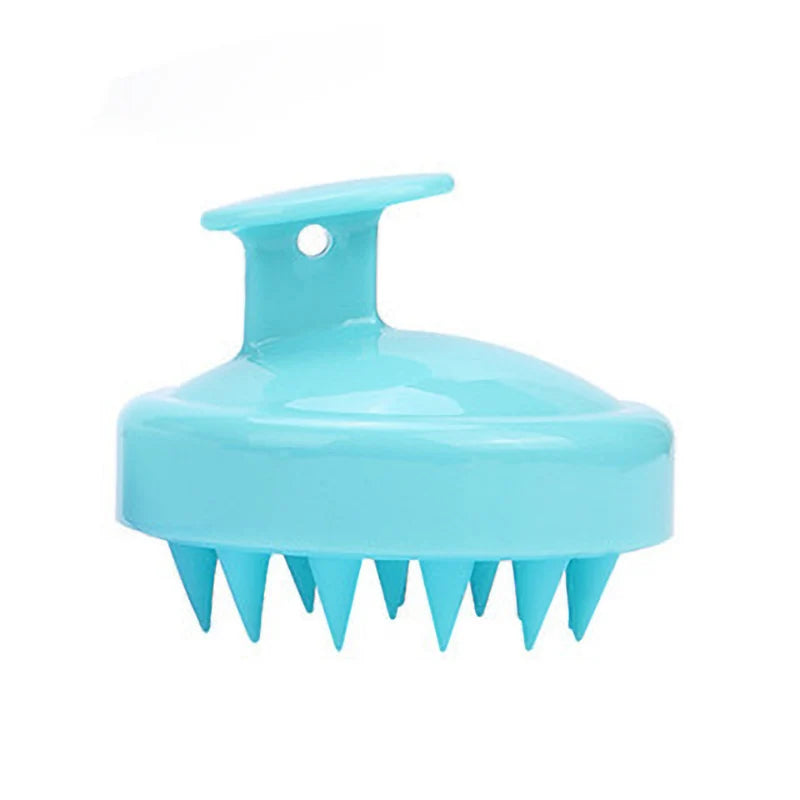 Silicone Scalp Massage Brush – Shampoo & Hair Washing Comb