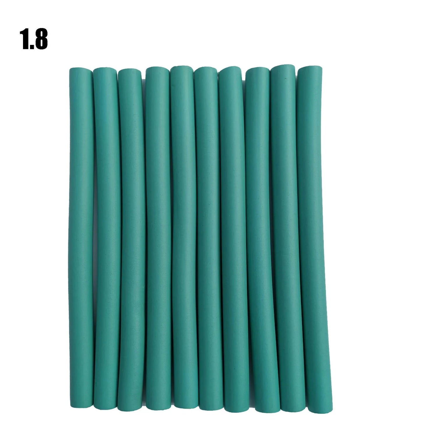 Soft Foam Bendy Hair Rollers – 10-Pack No Heat Curlers