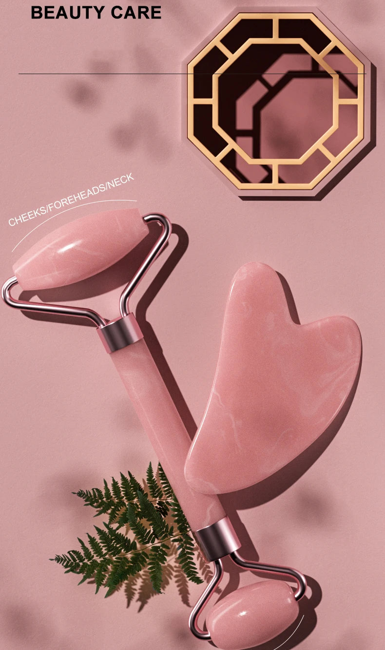 Resin Face & Neck Roller – Gua Sha Scraping Tool for Facial Massage & Skin Care