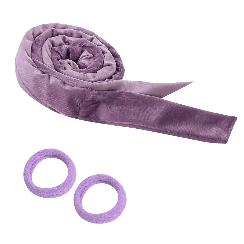 Heatless Curling Rod Headband – No Heat Overnight Hair Curler
