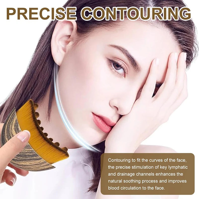 Lymphatic Drainage Face Brush – Facial Sculpting & Skin Tightening Massager