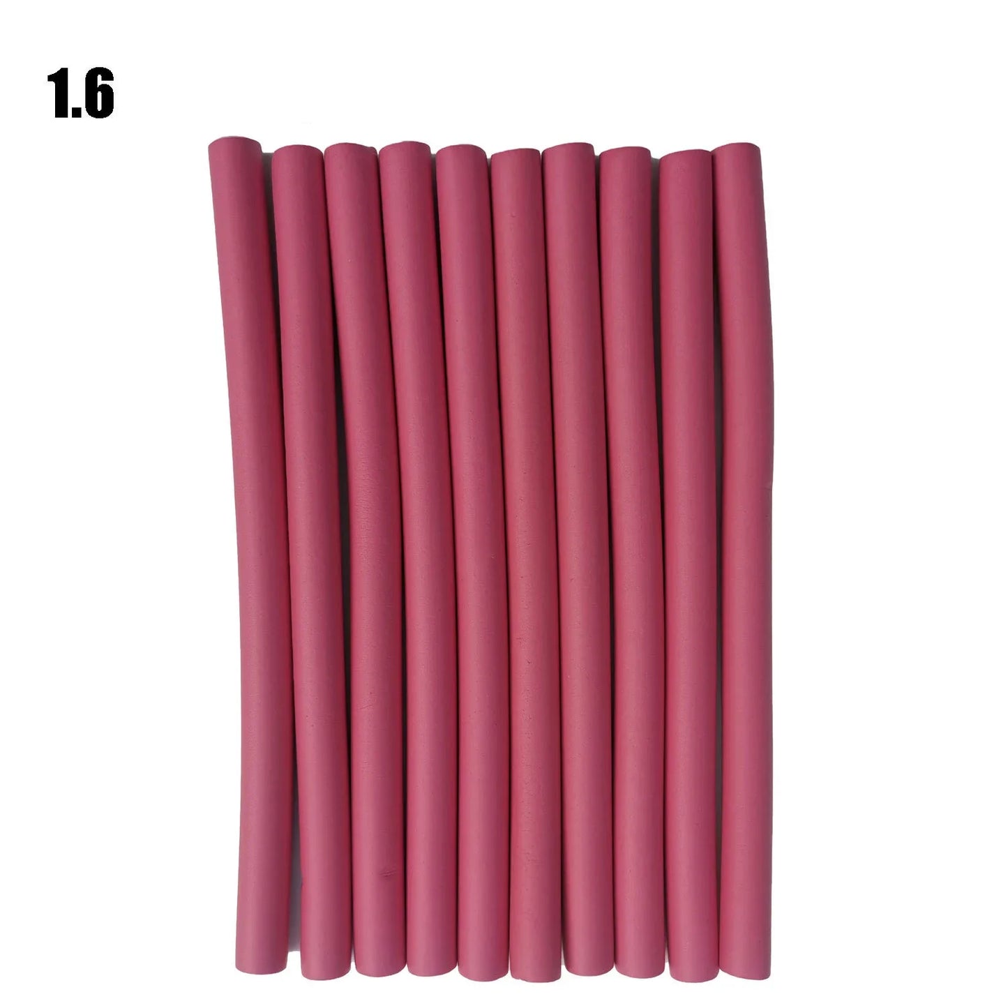 Soft Foam Bendy Hair Rollers – 10-Pack No Heat Curlers