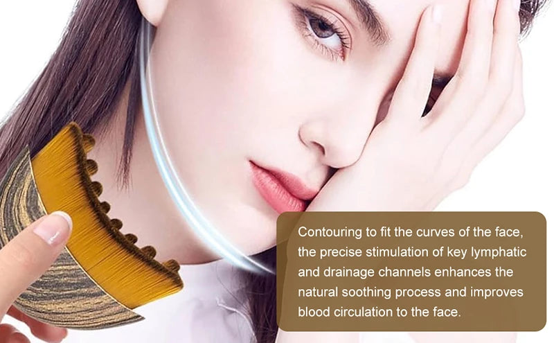 Lymphatic Drainage Face Brush – Facial Sculpting & Skin Tightening Massager