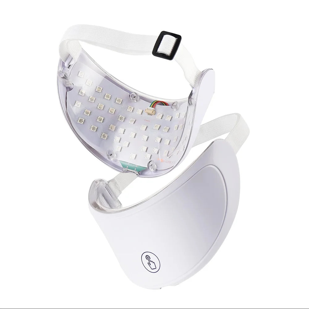 LED Neck Mask – 7-Color Photon Therapy for Anti-Wrinkle & Skin Brightening