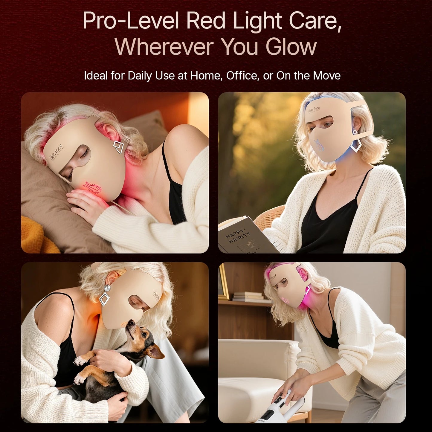 Hello Face M300 4D LED Light Therapy Mask