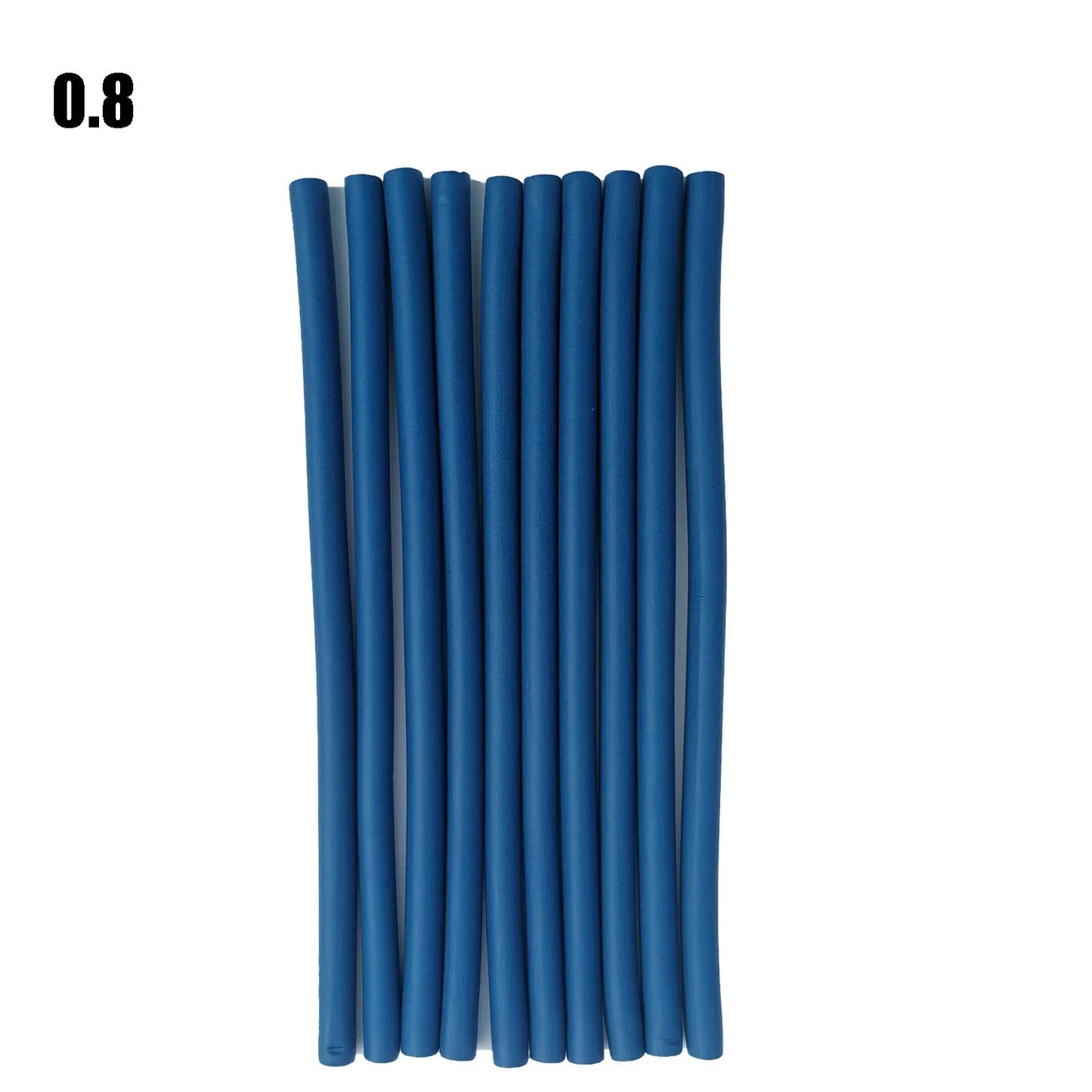 Soft Foam Bendy Hair Rollers – 10-Pack No Heat Curlers