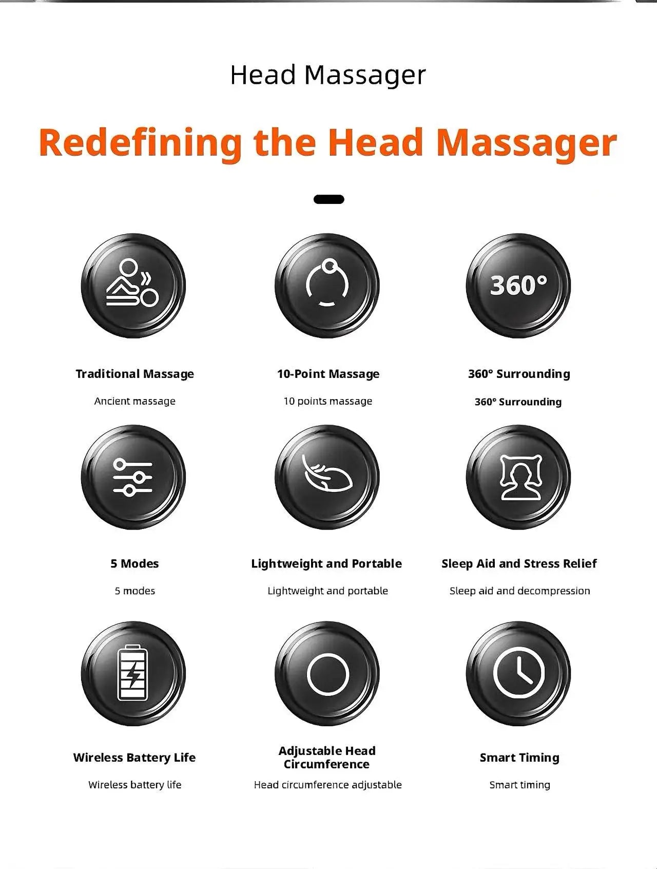 Electric Octopus Head Massager – 360° Scalp Relaxation Device