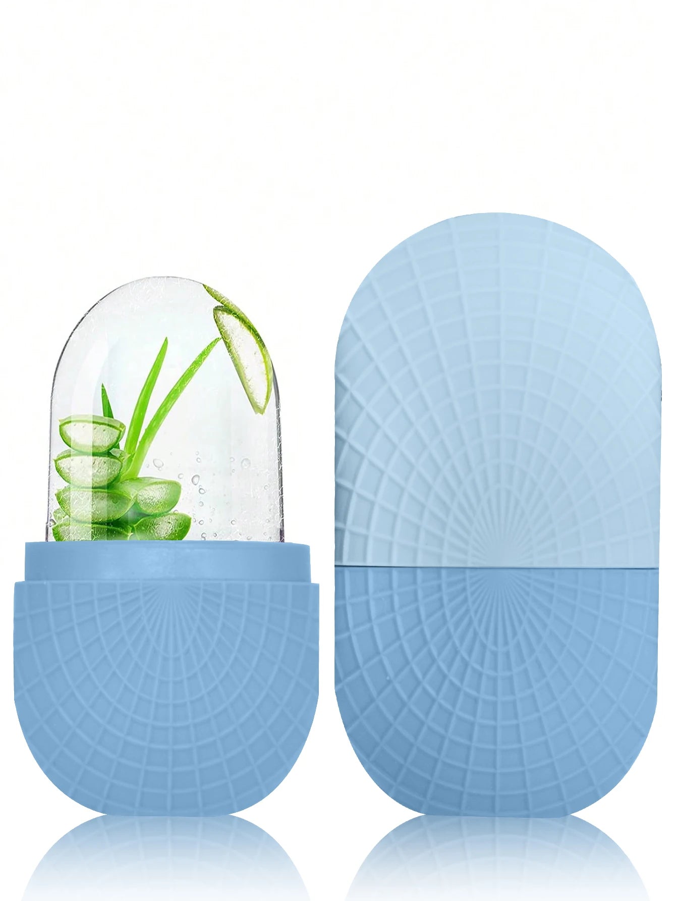 Ice Roller for Face & Eyes – Silicone, Reusable & Leak-Proof
