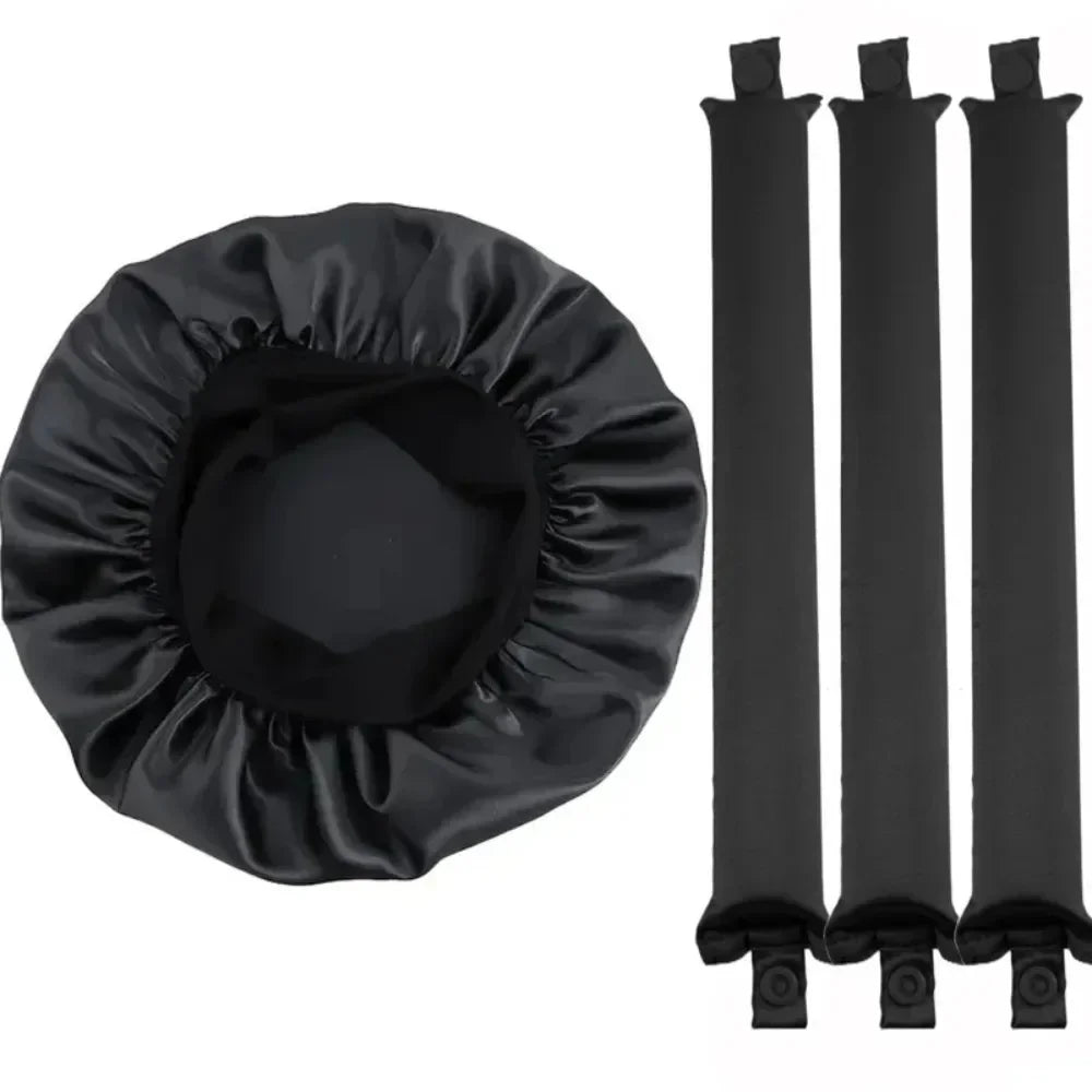 Heatless Curling Rod – Soft Flex Foam Roller for Overnight Curls (All Hair Types)