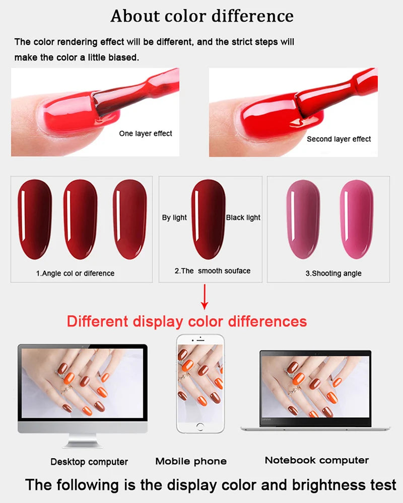 Complete Gel Nail Kit – UV Lamp, Electric Drill, 10 Colors & Base/Top Coat