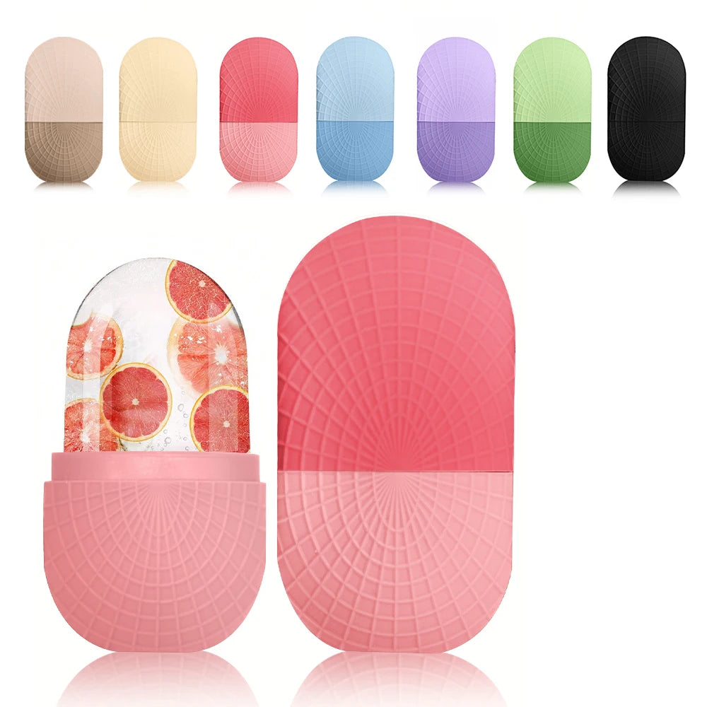 Ice Roller for Face & Eyes – Silicone, Reusable & Leak-Proof