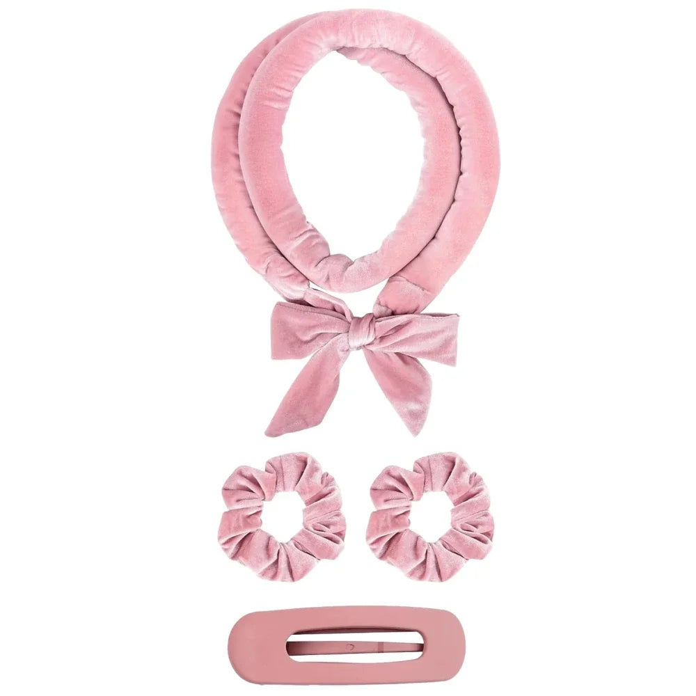 Heatless Curling Headband Set – No Heat Hair Curlers for Overnight Curls