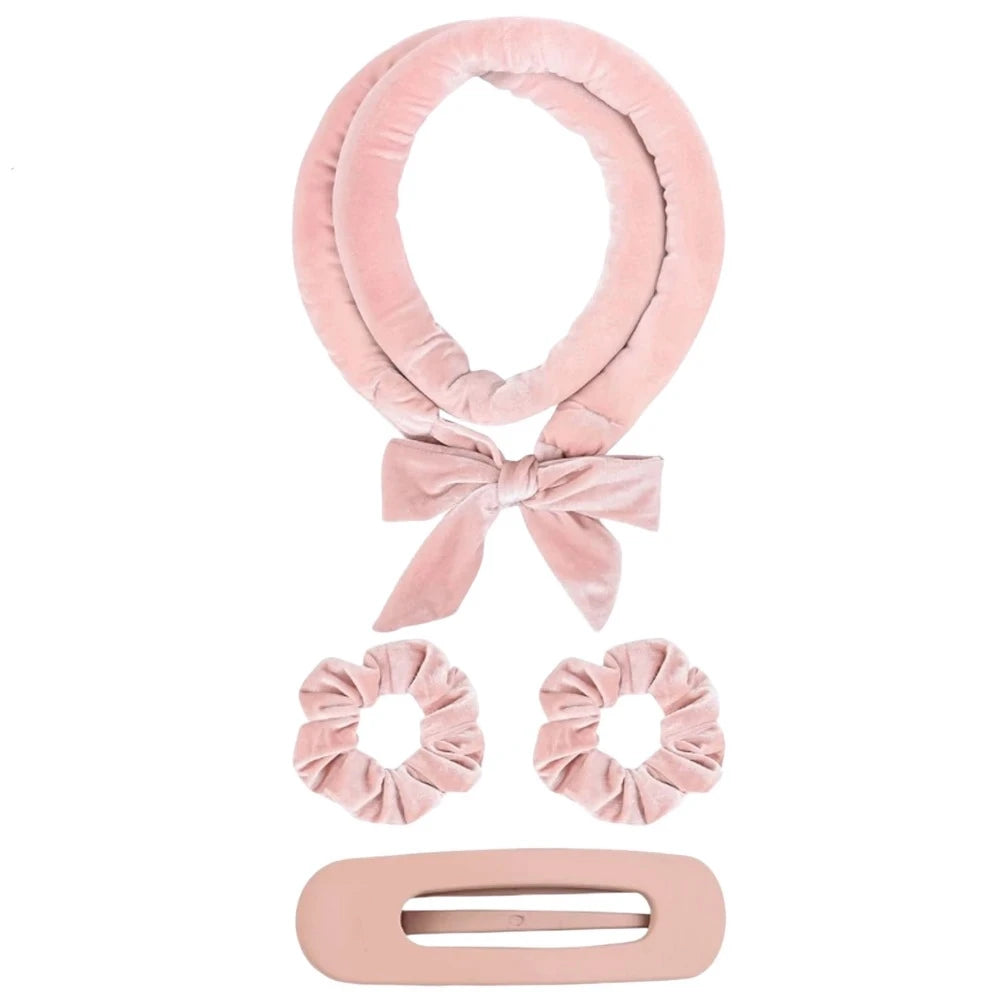 Heatless Curling Headband Set – No Heat Hair Curlers for Overnight Curls