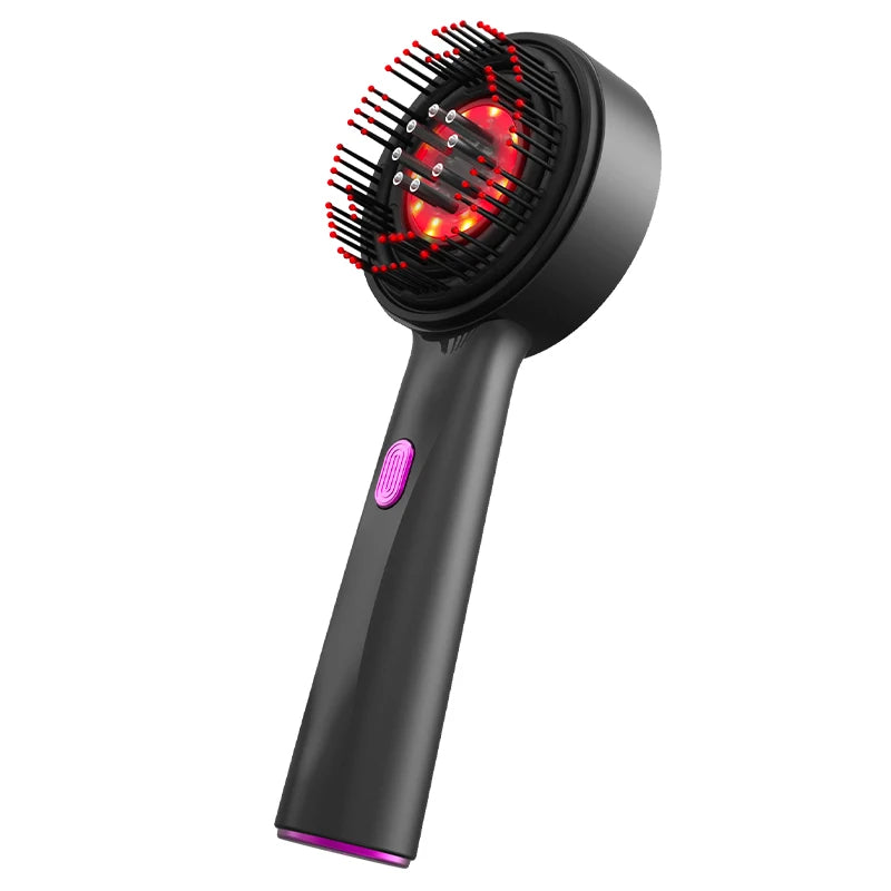 Electric Scalp Massager & Hair Growth Comb – LED Light Therapy