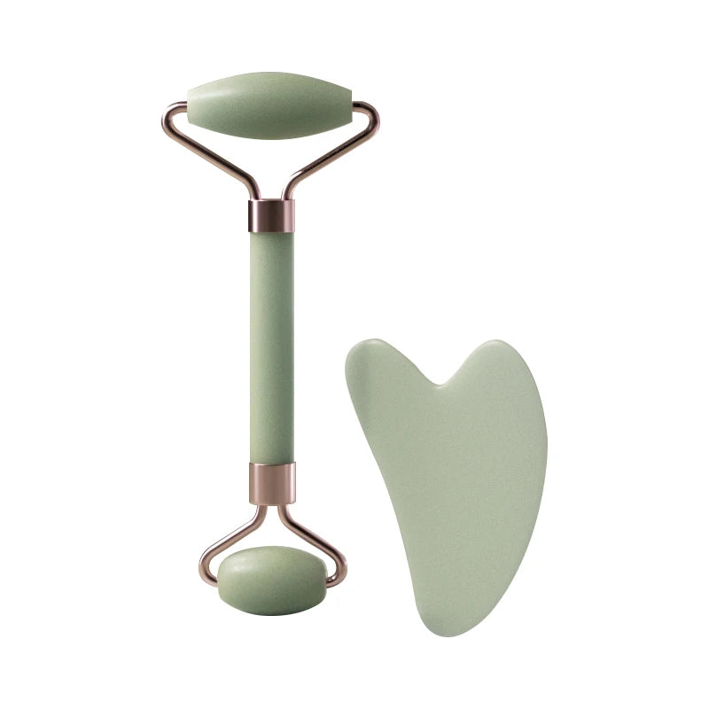 Resin Face & Neck Roller – Gua Sha Scraping Tool for Facial Massage & Skin Care
