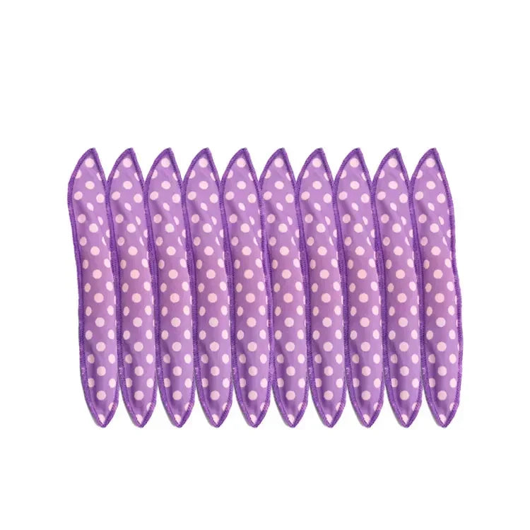 Soft Foam Pillow Hair Rollers – 10-Pack Sleep-Friendly Curlers