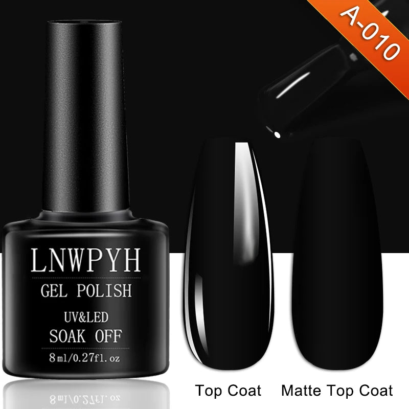 Complete Gel Nail Kit – UV Lamp, Electric Drill, 10 Colors & Base/Top Coat