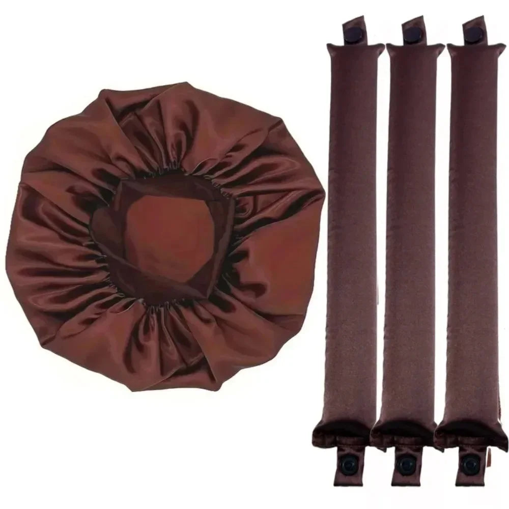 Heatless Curling Rod – Soft Flex Foam Roller for Overnight Curls (All Hair Types)