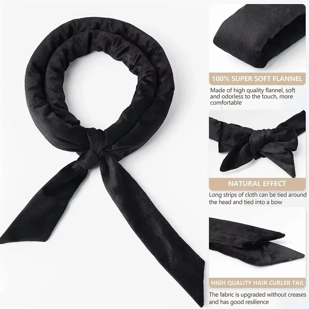 Heatless Curling Headband Set – No Heat Hair Curlers for Overnight Curls
