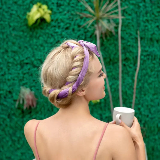 Heatless Curling Rod Headband – No Heat Overnight Hair Curler