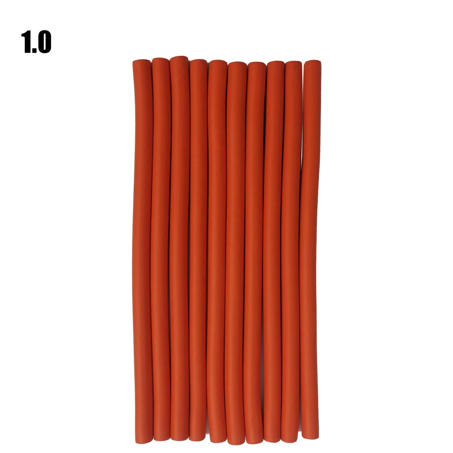 Soft Foam Bendy Hair Rollers – 10-Pack No Heat Curlers