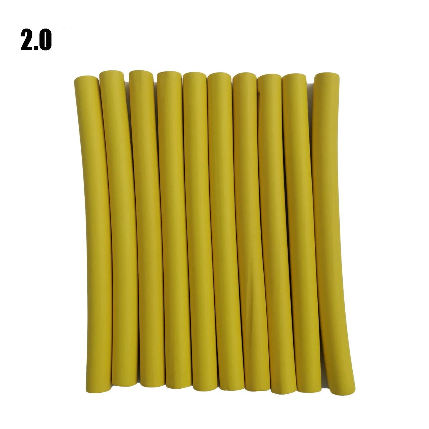 Soft Foam Bendy Hair Rollers – 10-Pack No Heat Curlers