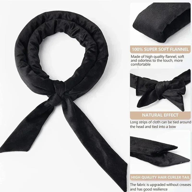 Heatless Curling Rod Headband – No Heat Overnight Hair Curler