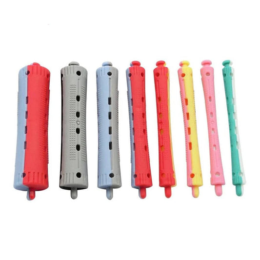 12-Pack Heatless Hair Curlers – Flexi Rod Pull-Core Rollers