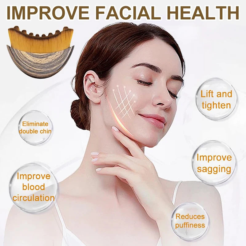 Lymphatic Drainage Face Brush – Facial Sculpting & Skin Tightening Massager
