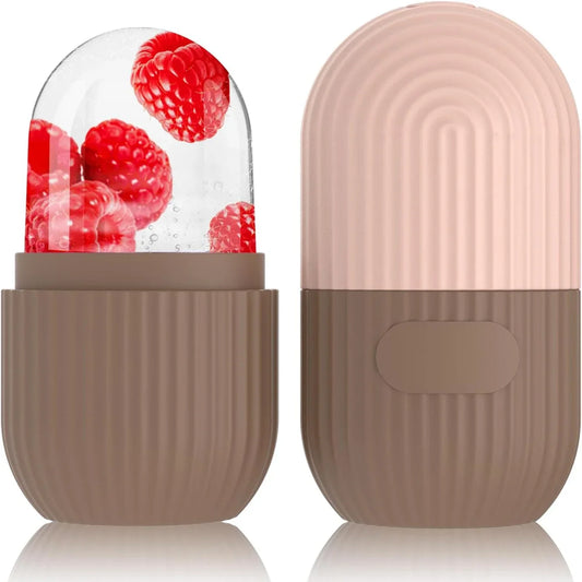 Ice Roller Facial Massager – De-Puff, Tighten & Brighten