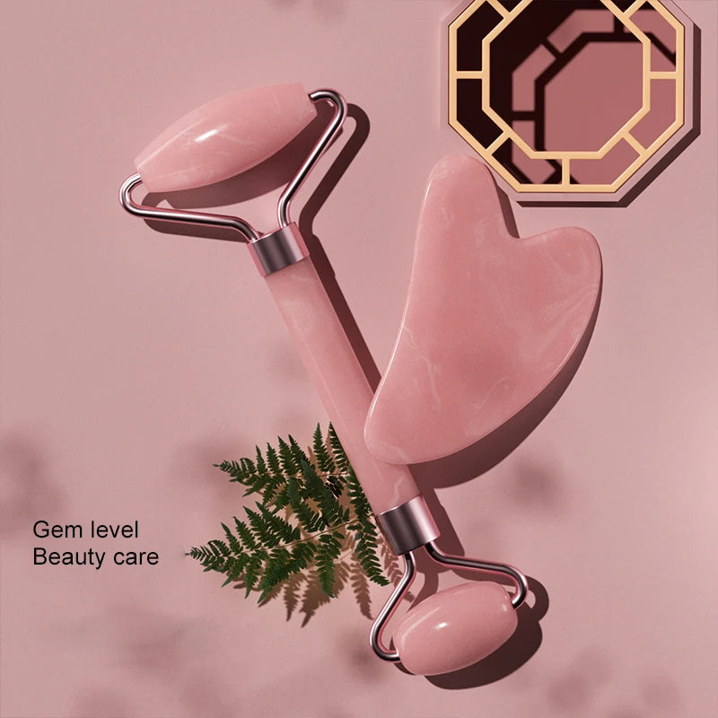 Resin Face & Neck Roller – Gua Sha Scraping Tool for Facial Massage & Skin Care